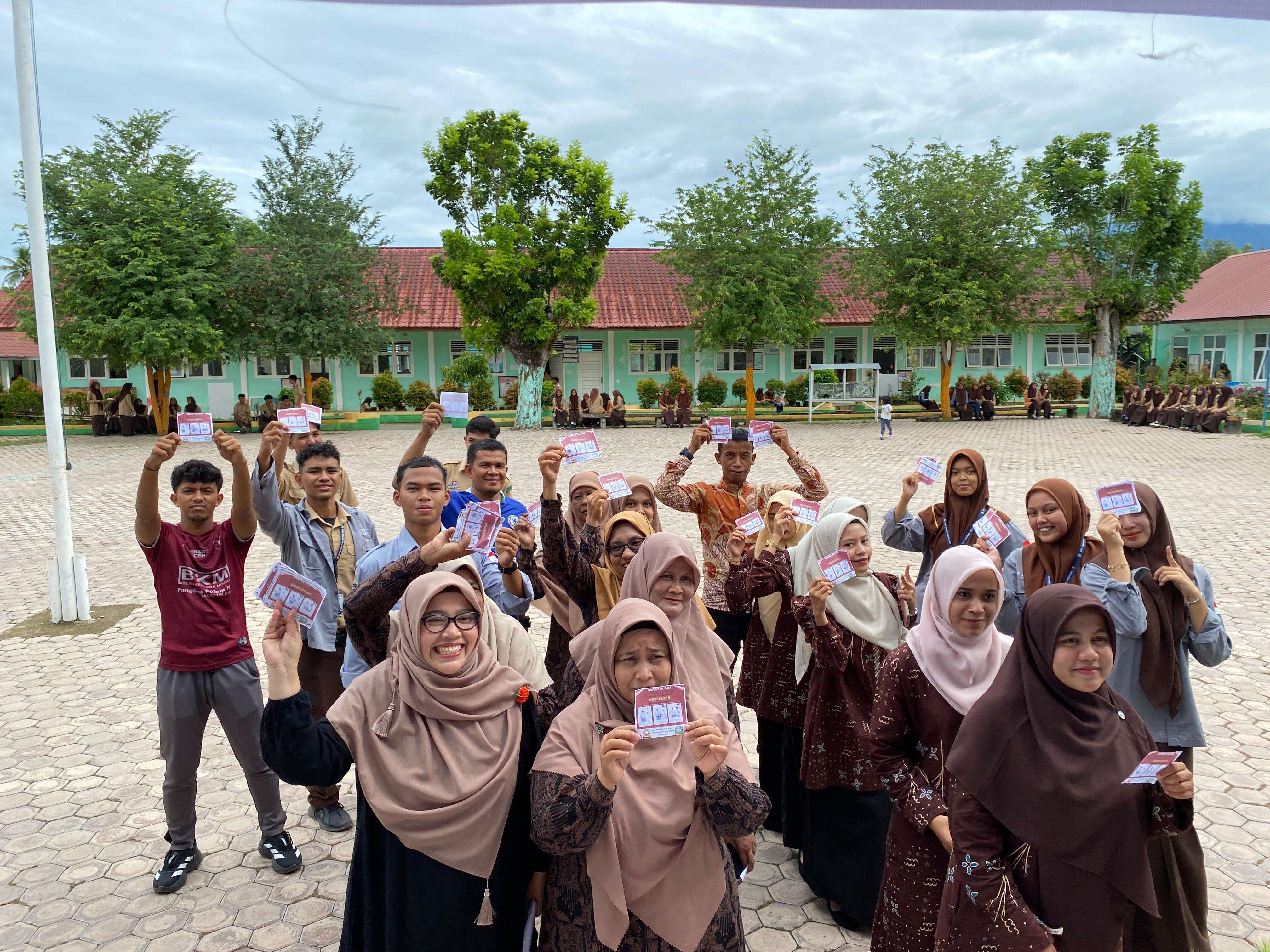Pemilihan OSIS SMA Negeri 1 Seulimeum Tahun 2025